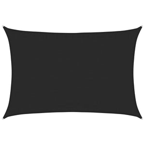 Solsegel 160 g/m² svart 3,5x4,5 m HDPE