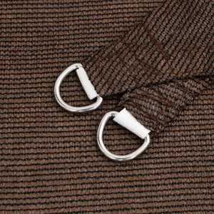 Solsegel 160 g/m² brun 3x4 m HDPE