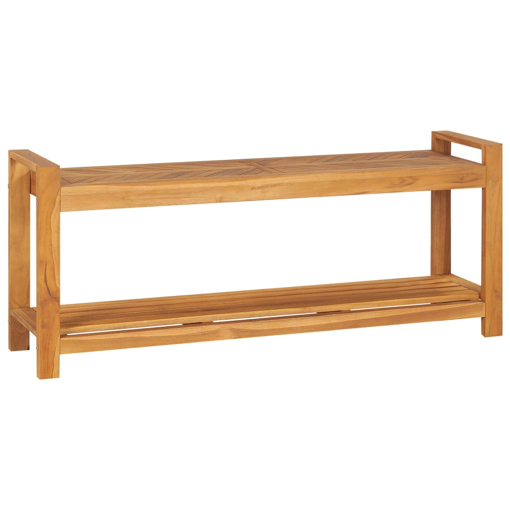 Bänk 120 cm massiv teak