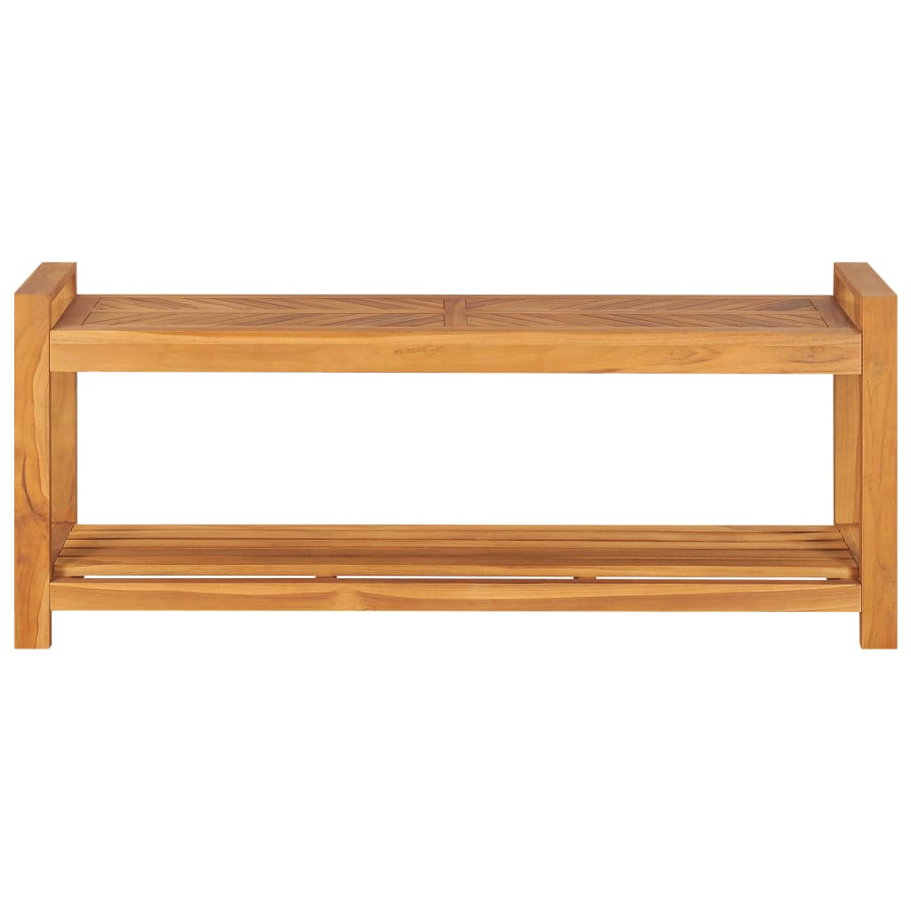 Bänk 120 cm massiv teak