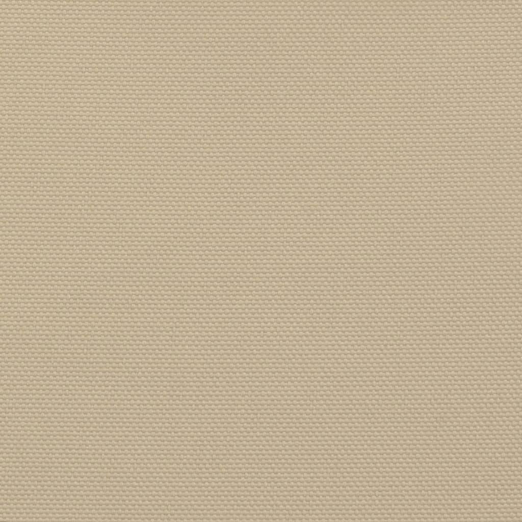 Solsegel oxfordtyg fyrkantigt 5x5 m beige - njoyroom