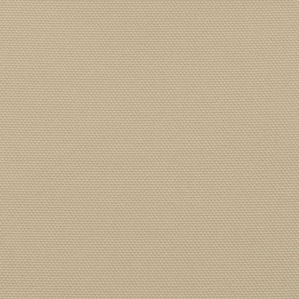 Solsegel oxfordtyg rektangulärt 2x3,5 m beige - njoyroom