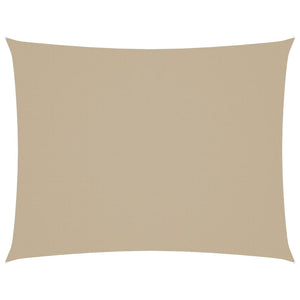 Solsegel oxfordtyg rektangulärt 3x4 m beige - njoyroom