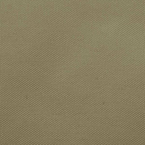 Solsegel oxfordtyg trapets 4/5x4 m beige - njoyroom