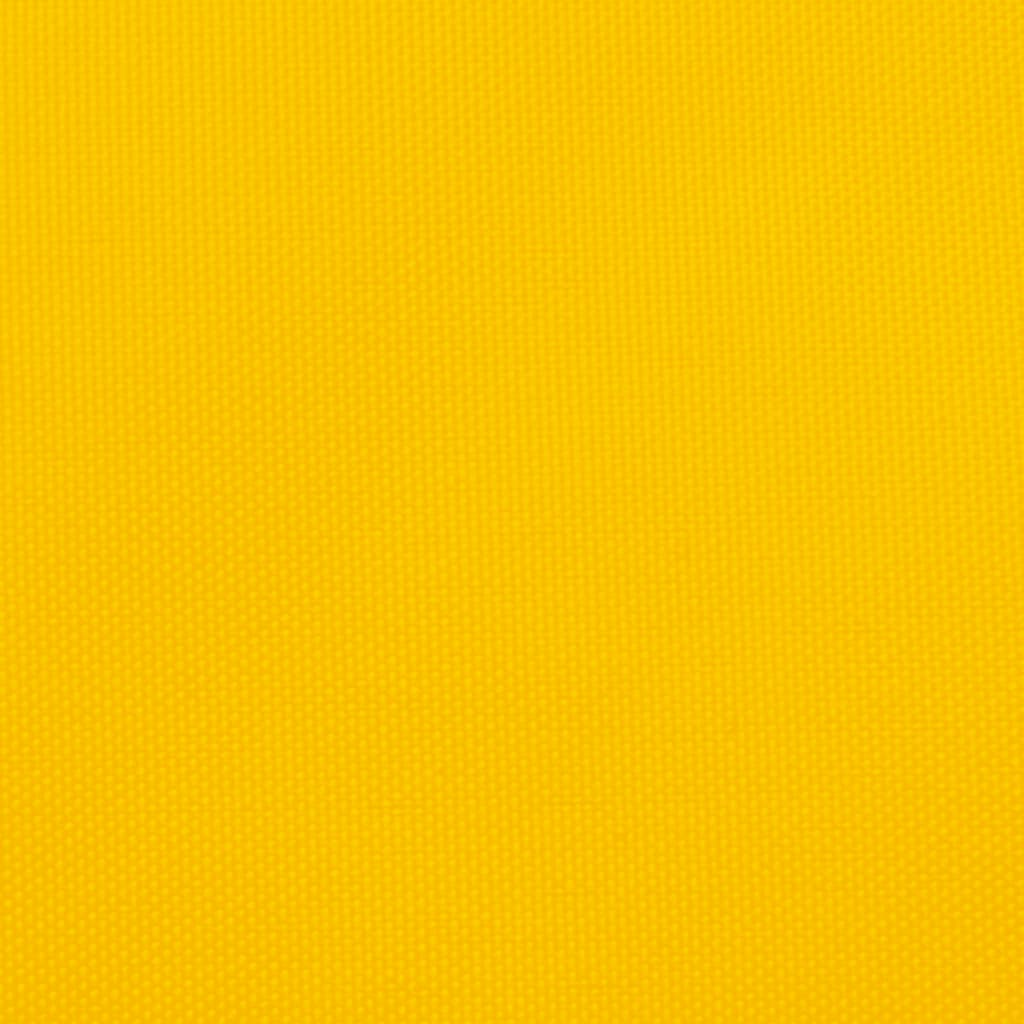 Solsegel oxfordtyg rektangulärt 3x5 m gul