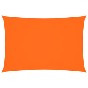 Solsegel oxfordtyg rektangulärt 3x5 m orange