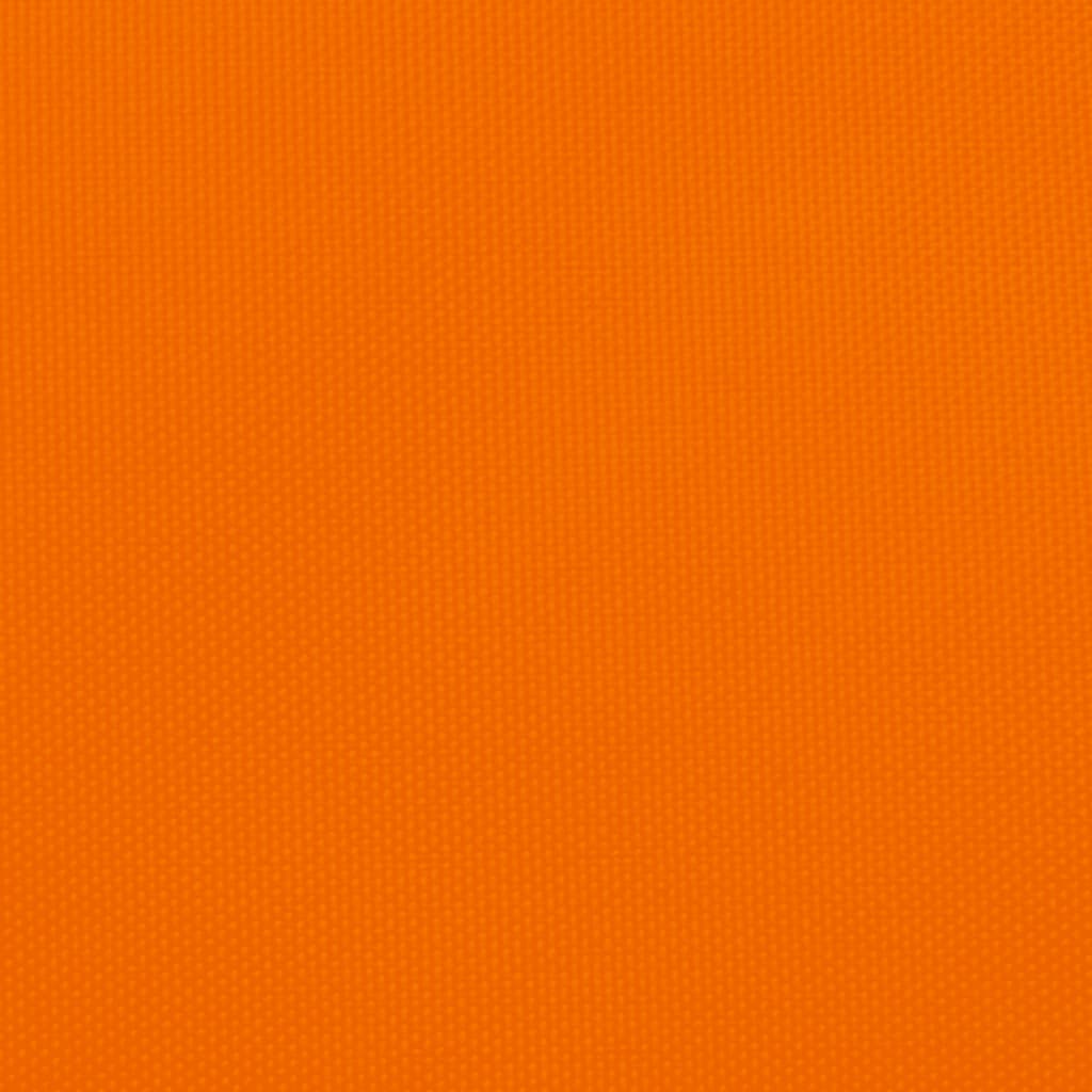 Solsegel oxfordtyg rektangulärt 4x5 m orange
