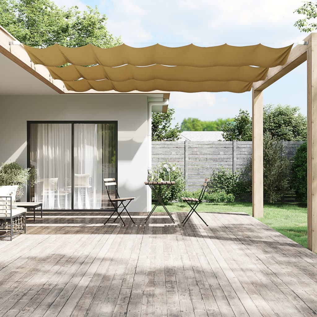 Markis vertikal beige 100x800 cm oxfordtyg