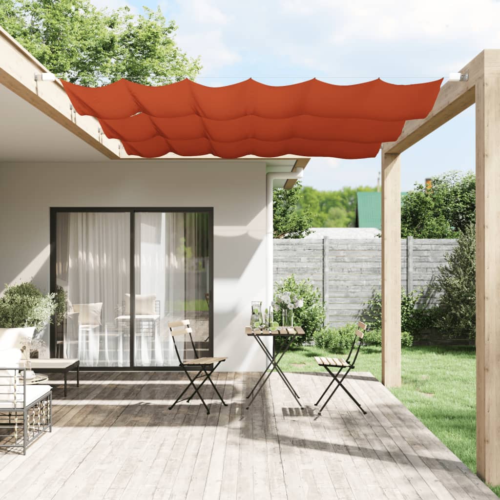 Markis vertikal terrakotta 60x360 cm oxfordtyg