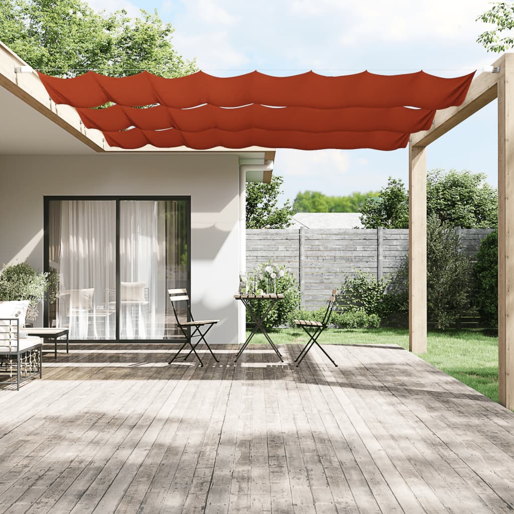 Markis vertikal terrakotta 60x420 cm oxfordtyg