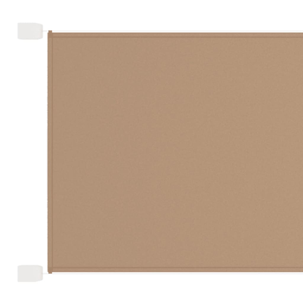 Markis vertikal taupe 60x270 cm oxfordtyg