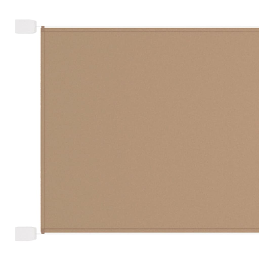 Markis vertikal taupe 60x360 cm oxfordtyg