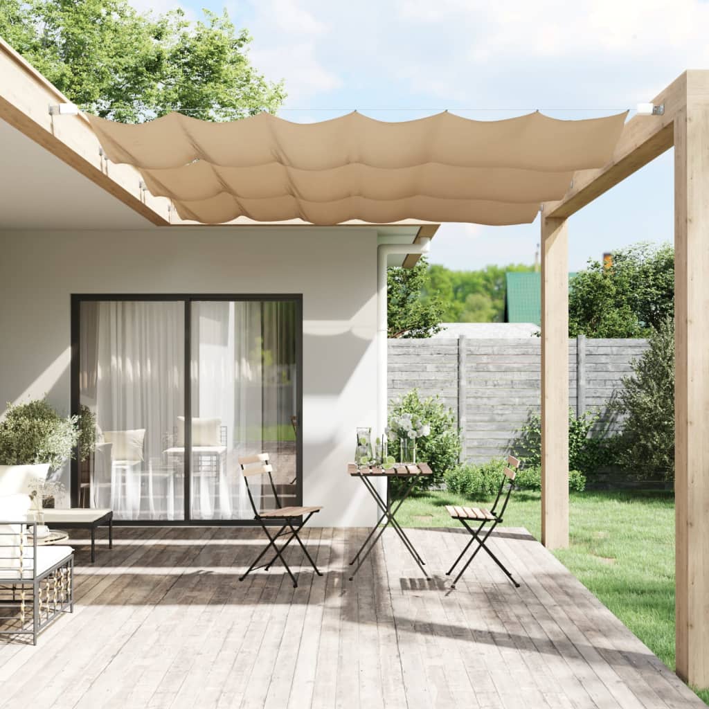 Markis vertikal taupe 100x270 cm oxfordtyg