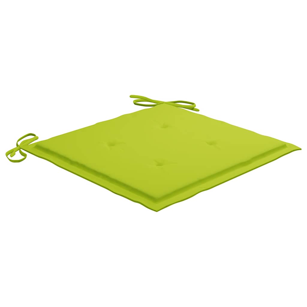 Trädgårdsstolar med bord och dynor massivt akaciaträ