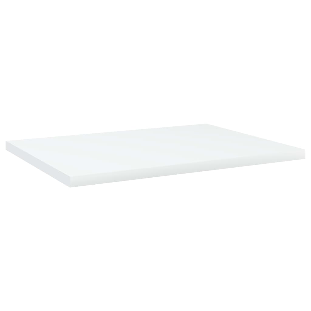 Hyllplan 8 st vit 40x30x1,5 cm konstruerat trä