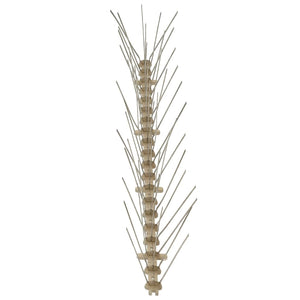 5-raders Fågelpiggar plast 6 st 3 m