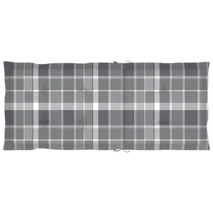 Justerbara trädgårdsstolar med dynor 2 st massivt akaciaträ