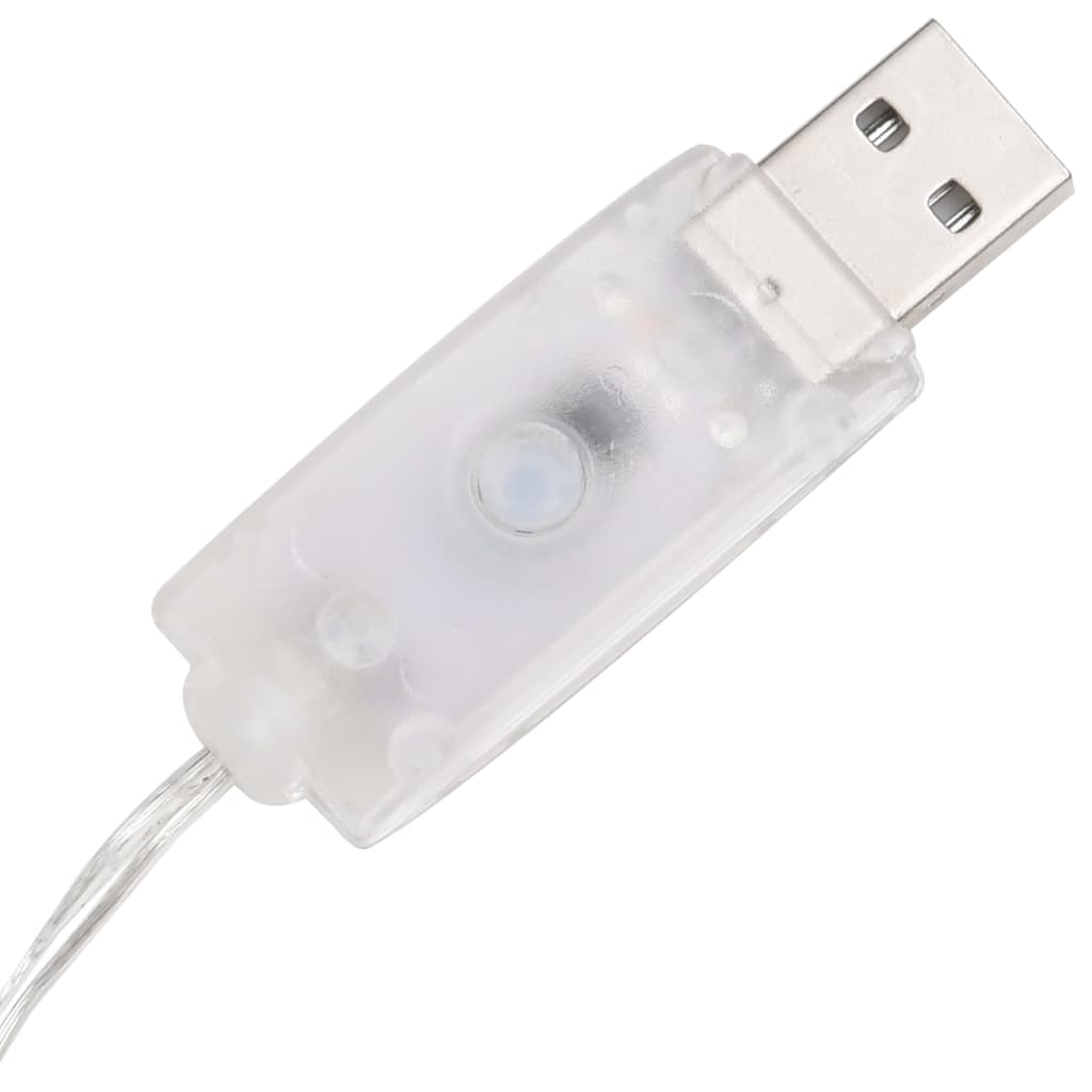 Ljuskon LED pyramid akryl blå 90 cm