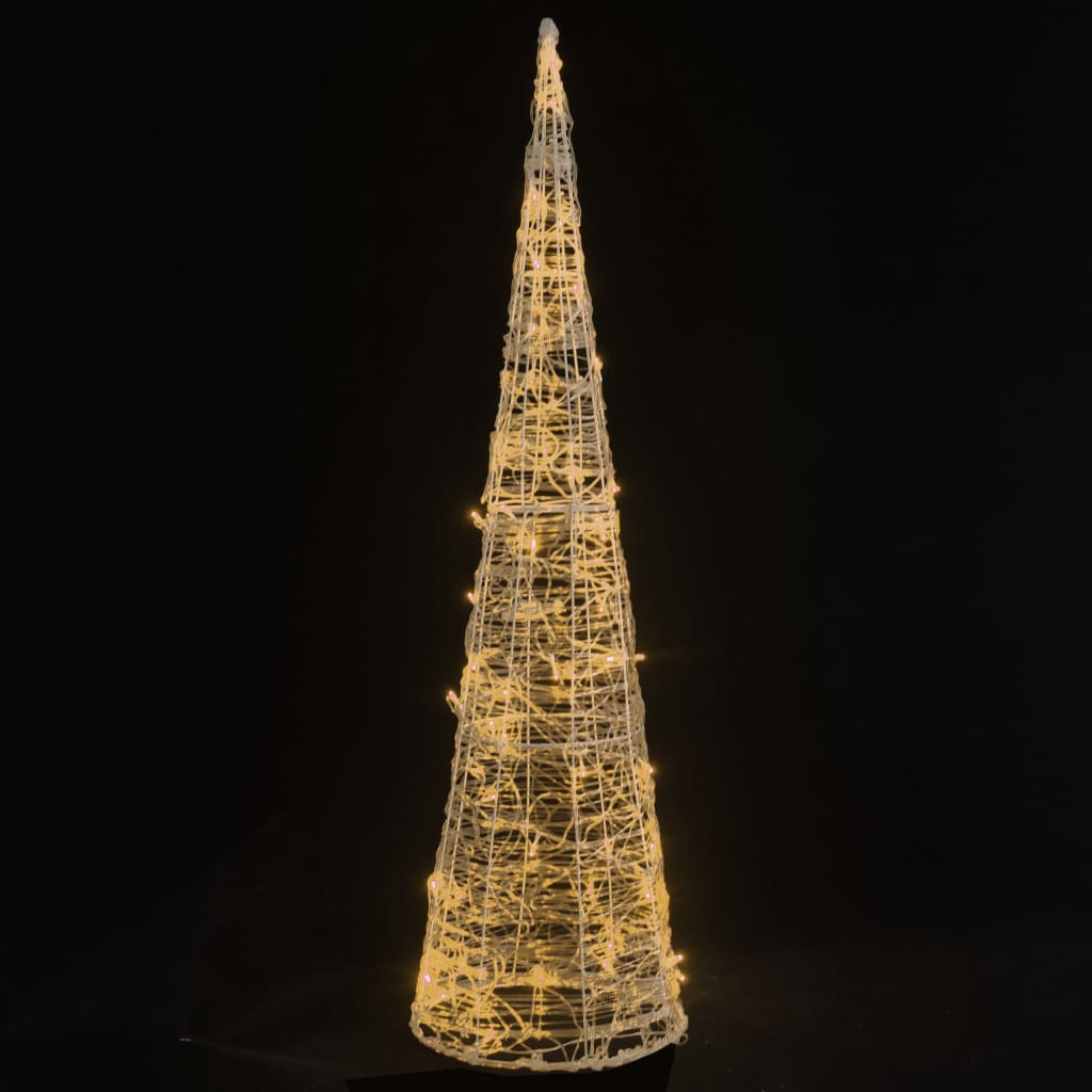 Ljuskon LED pyramid akryl varmvit 120 cm