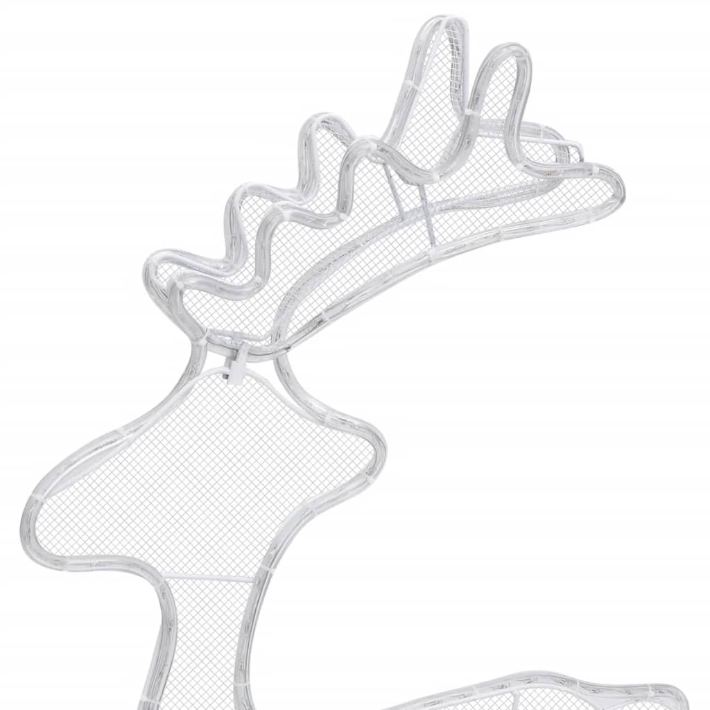 Juldekoration ren mesh 306 LED 60x24x89cm