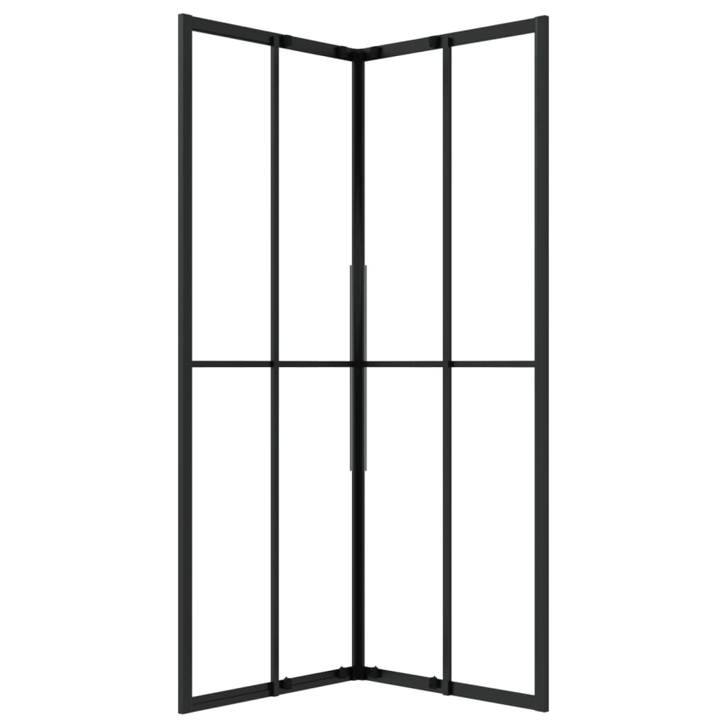 Duschvägg ESG 80x80x180 cm