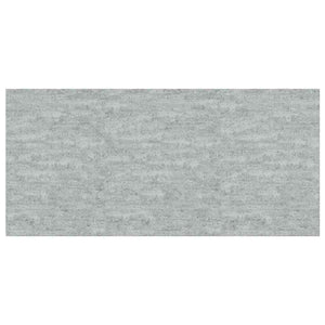 Svävande vägghyllor 2 st betonggrå 50x23x3,8 cm MDF