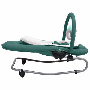 Babysitter grön stål