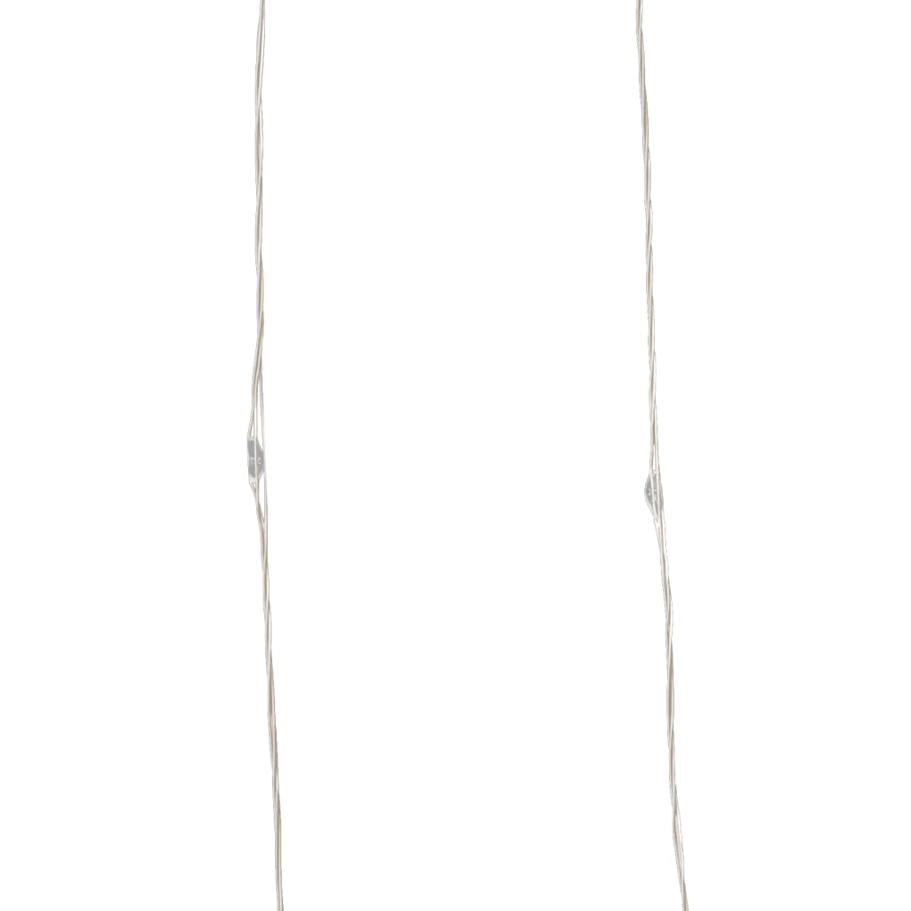 Ljusslinga 40 m kulor 400 lysdioder varmvit 8 funktioner