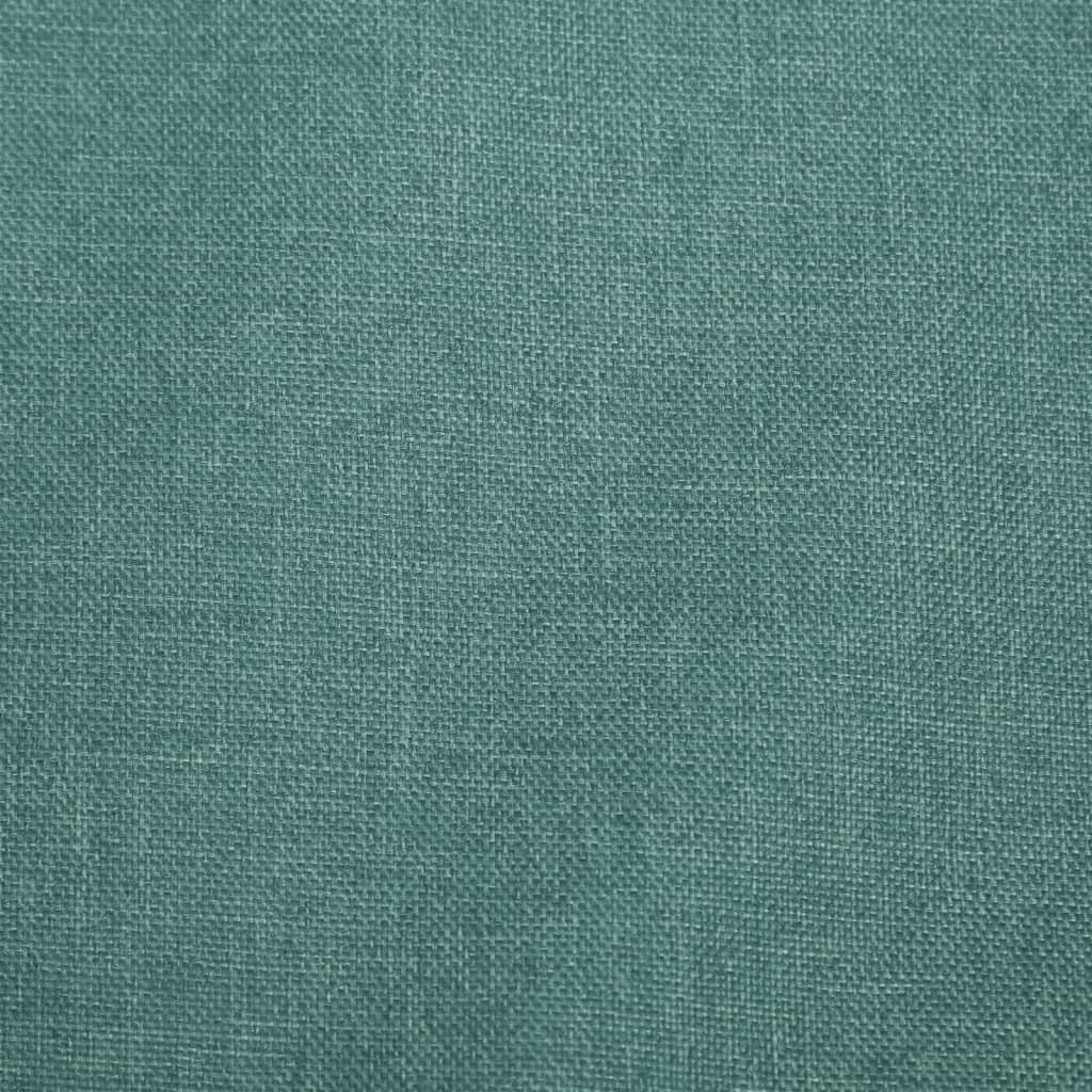 Tandem tvillingvagn grön stål