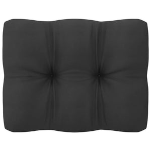 Hörnsektion till pallsoffa 2 st med dynor massiv furu