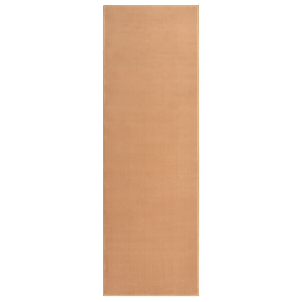 Gångmatta beige BCF 80x250 cm