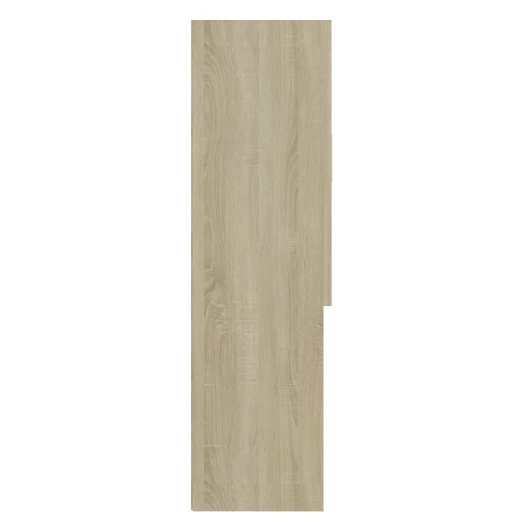 Tvättmaskinsskåp sonoma-ek 70,5x25,5x90 cm