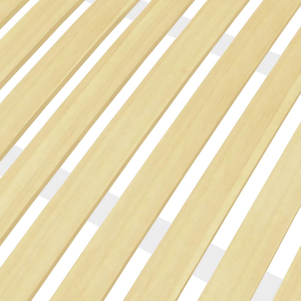 Sängribborsättning med 17 ribbor 70x200 cm