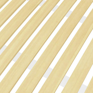 Sängribborsättning med 17 ribbor 70x200 cm