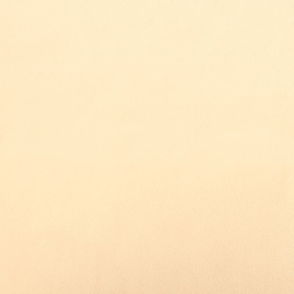 Rund förvaringspall aprikos sammet 31 x 37 cm