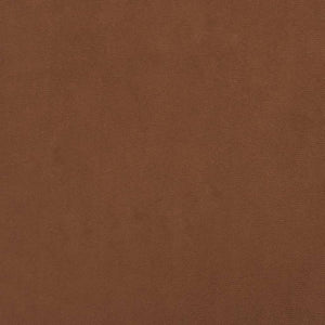 Rund förvaringspall brun sammet 31 x 37 cm