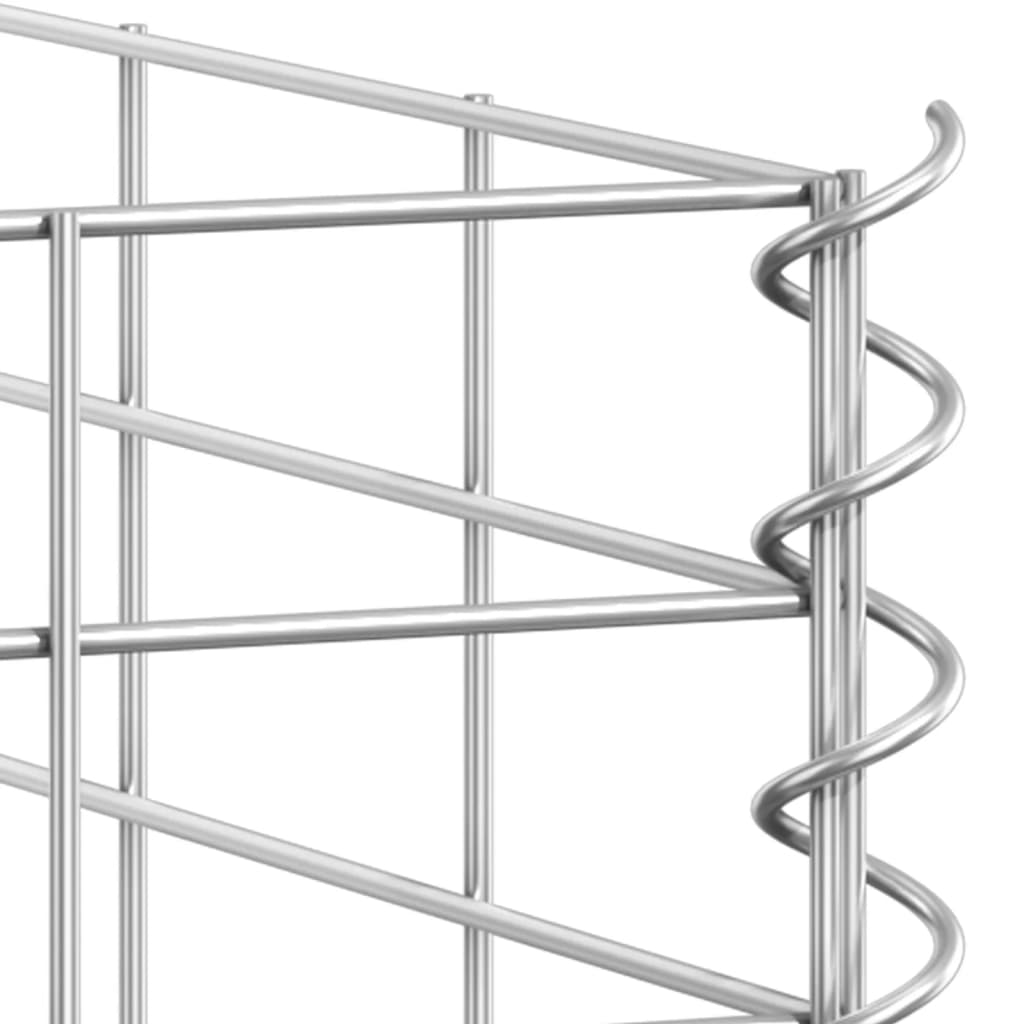 Gabioner 3 st 30x30x150 cm järn