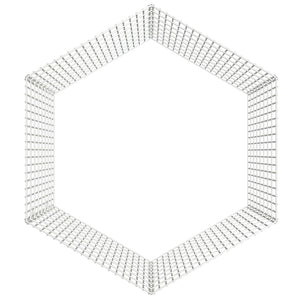 Husdjursbur 6-panel 54x80 cm galvaniserat järn