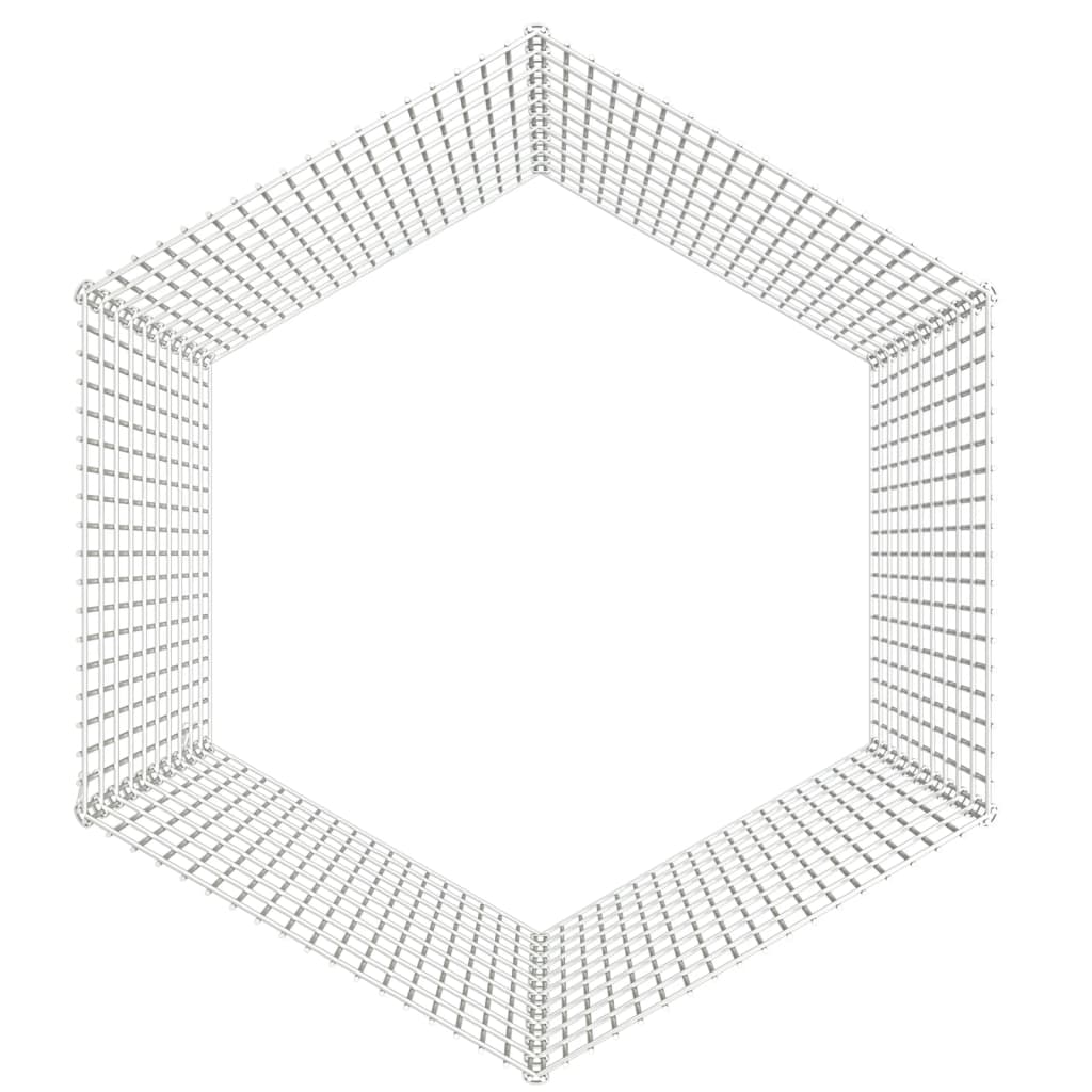 Husdjursbur 6-panel 54x100 cm galvaniserat järn