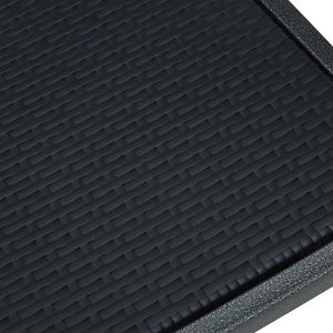 Matgrupp för trädgården 5 delar svart