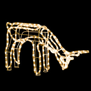 Renfigur ljusslinga varmvit 73x31x45 cm