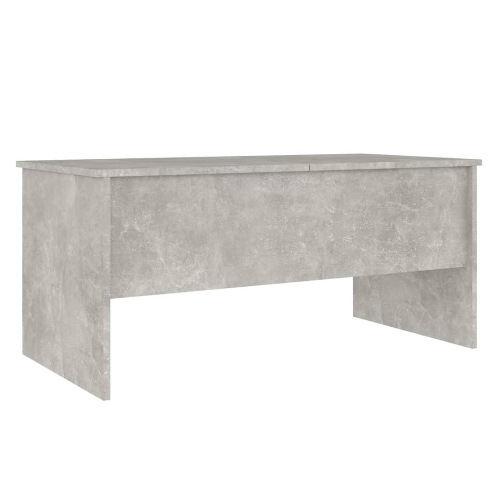 Soffbord betonggrå 102x50,5x46,5 cm konstruerat trä