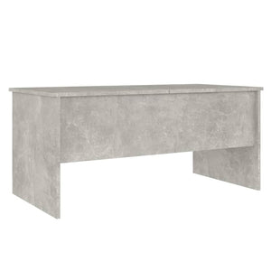 Soffbord betonggrå 102x50,5x46,5 cm konstruerat trä