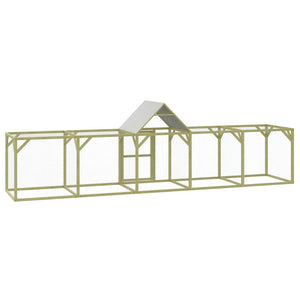 Hönshus 500x100x150 cm impregnerad massiv furu