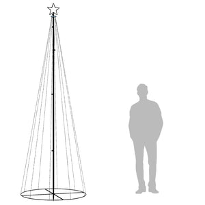 Julgranskon kallvit 310 LEDs 100x300 cm