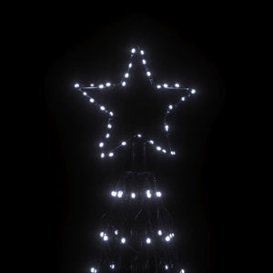 Julgranskon kallvit 1400 LEDs 160x500 cm