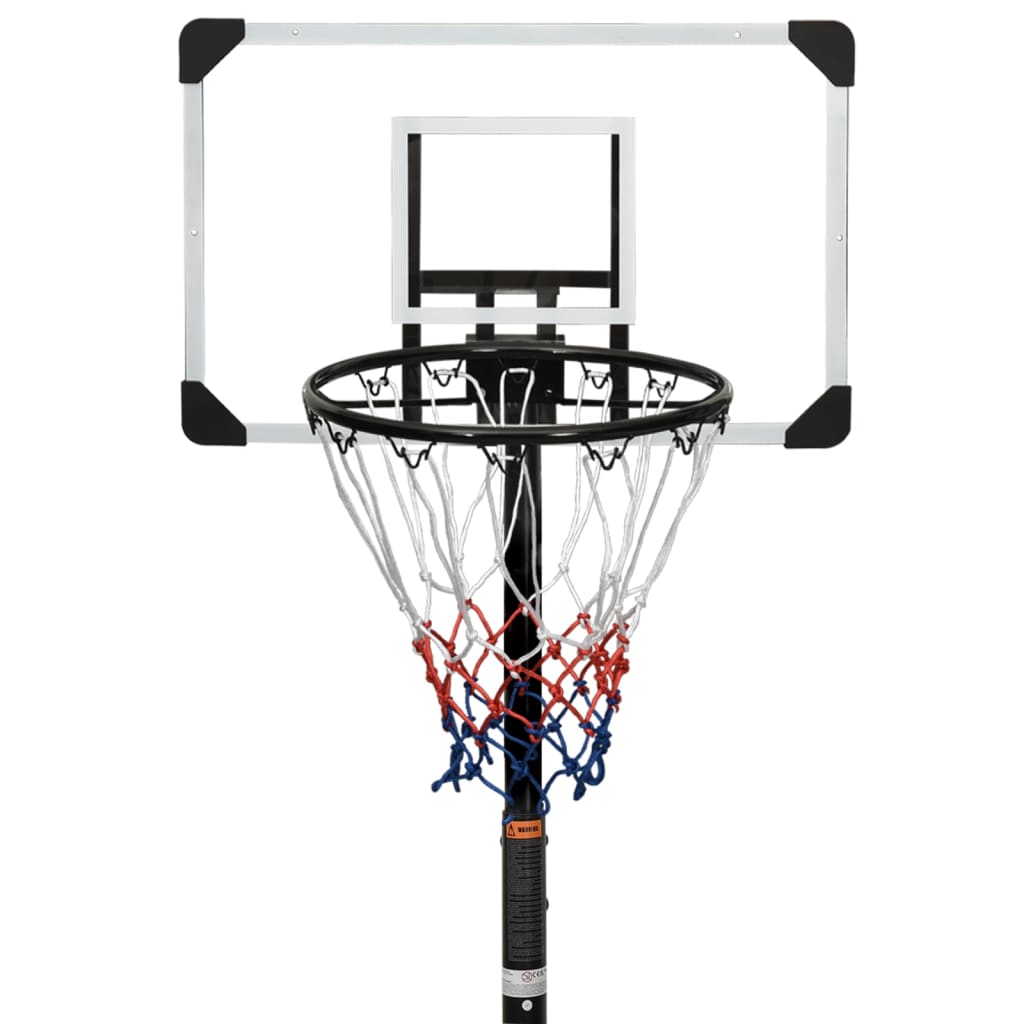 Basketkorg transparent 216-250 cm polykarbonat