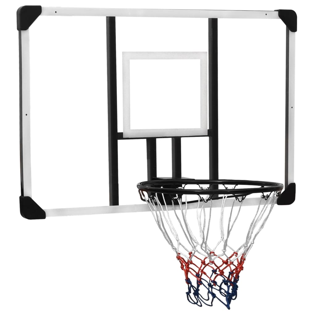 Basketkorg transparent 106x69x3 cm polykarbonat