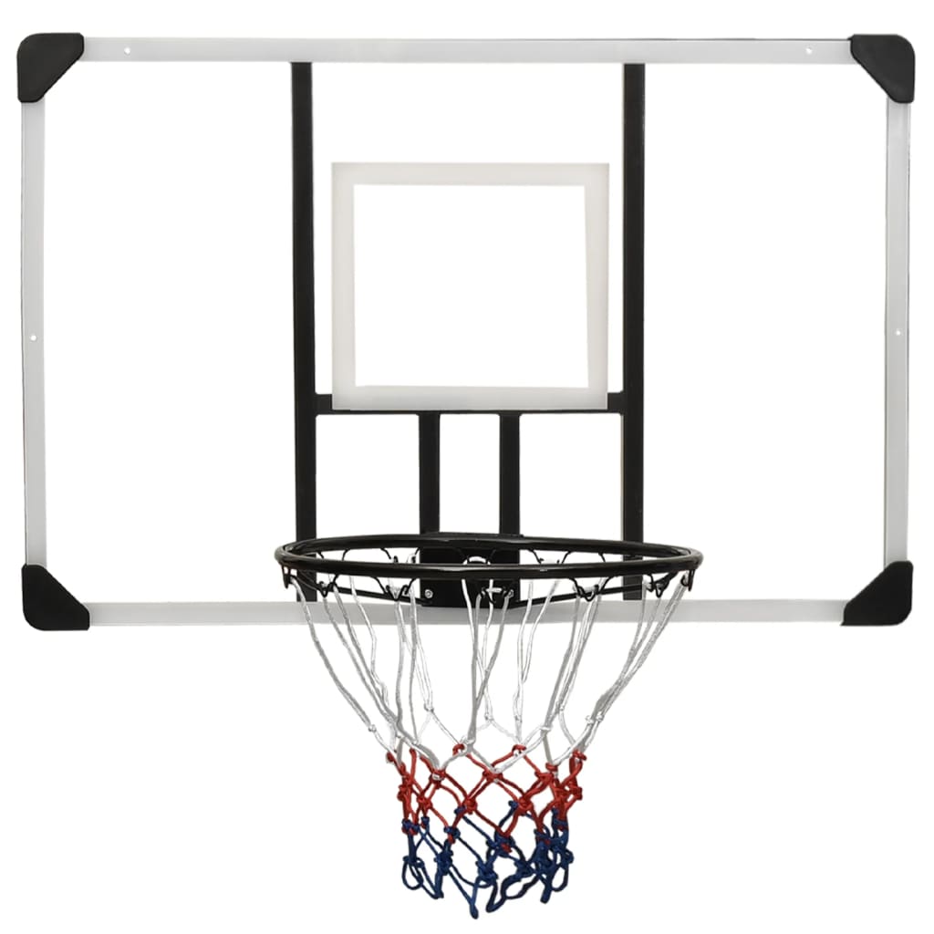 Basketkorg transparent 106x69x3 cm polykarbonat