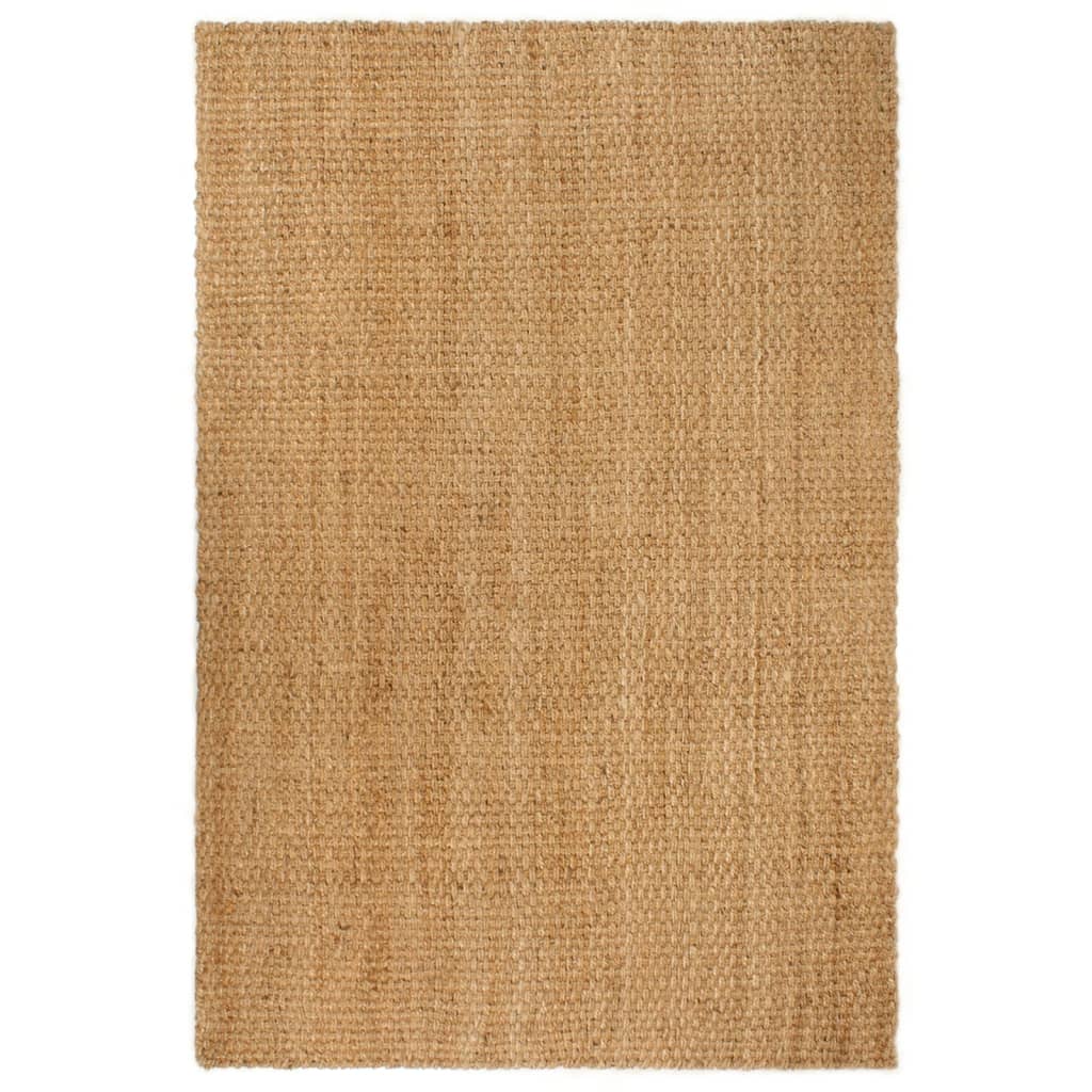 Matta rektangulär naturlig 80x160 cm jute